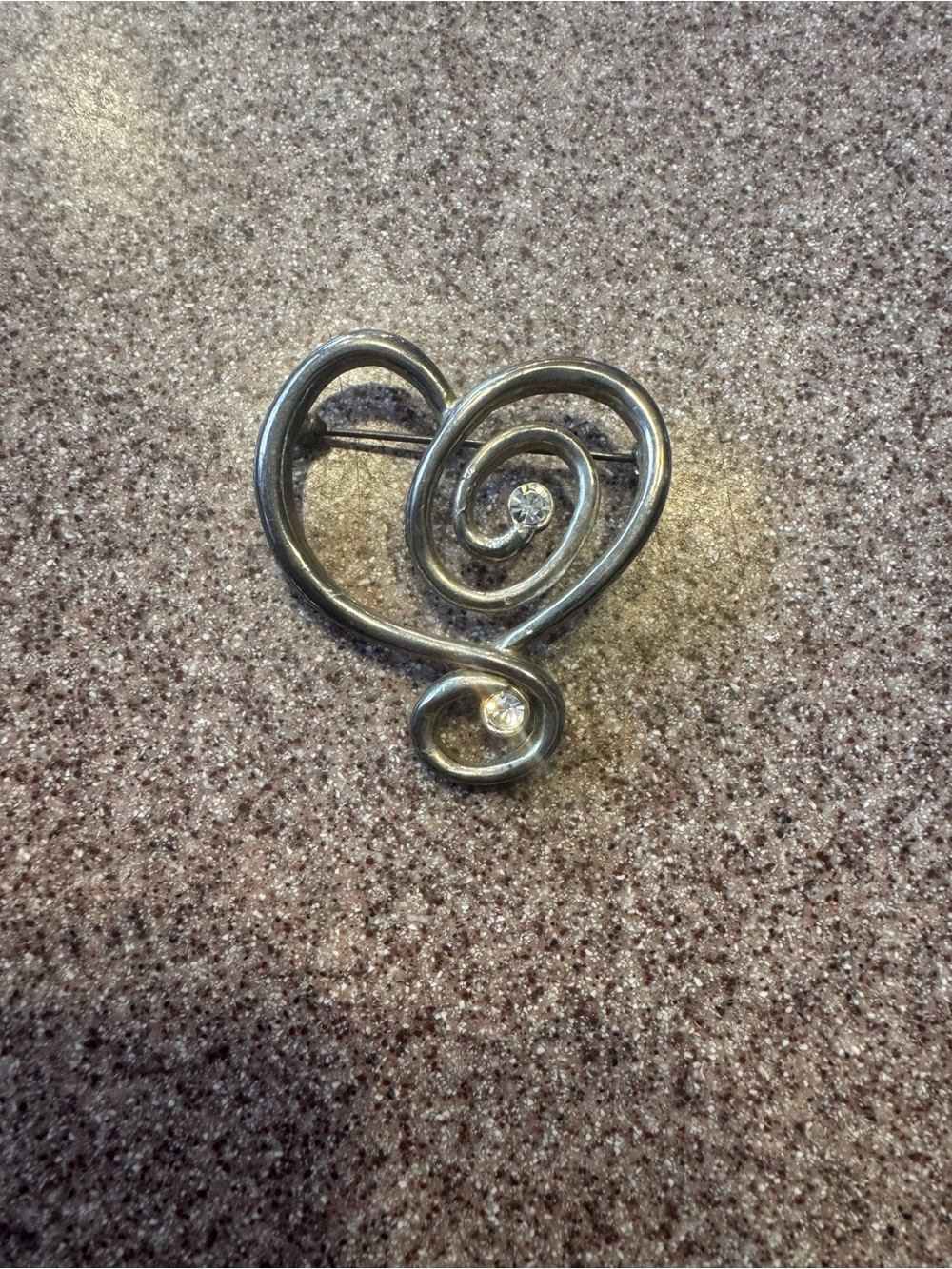 Vintage Premier Designs “Squiggles” Brooch